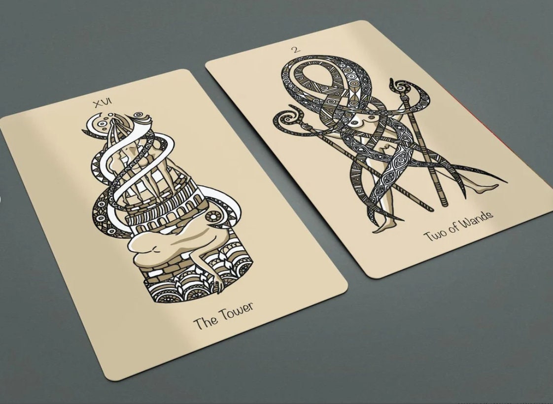 The Yoni Tarot Deck Celebrates the Power of the Yoni Vulva Vagina Pussy and the Feminine Form. A True Unique Spiritual Occult Tool