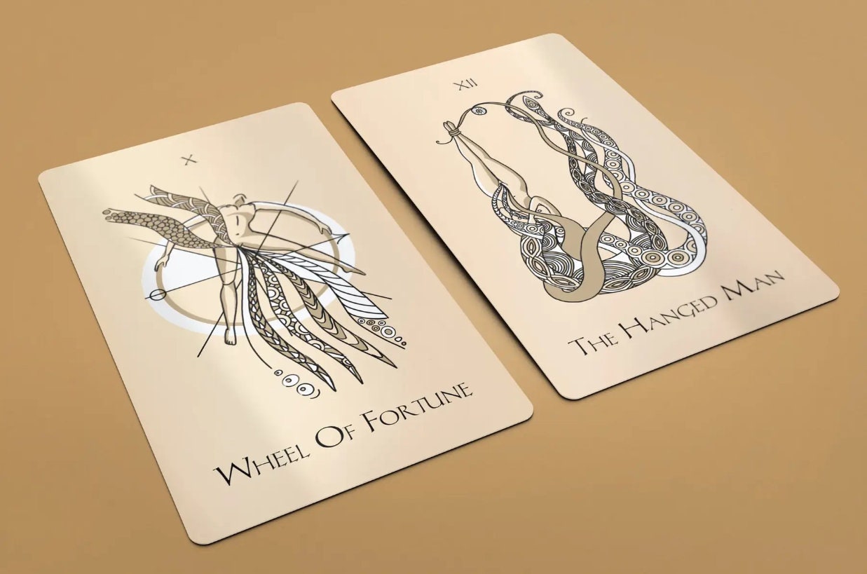 The Yoni Tarot Deck Celebrates the Power of the Yoni Vulva Vagina Pussy and the Feminine Form. A True Unique Spiritual Occult Tool