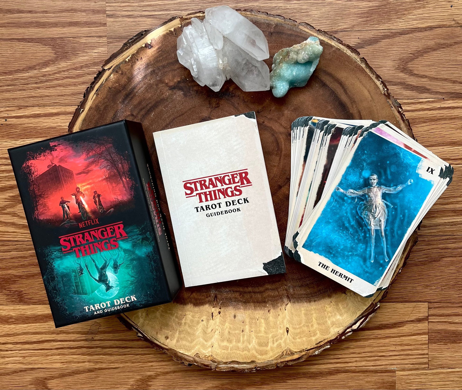 The OFFICIAL Stranger Things Tarot Deck Assists Your Intuition With Your Favorite Stranger Things Characters and 80s Nostalgia!