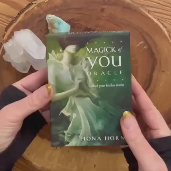 Magick of You Oracle Deck, Magic Oracle Cards With Guidebook for Beginner, Witch Gift Magic Lover, Divination Tool, Occult Tarot Reading