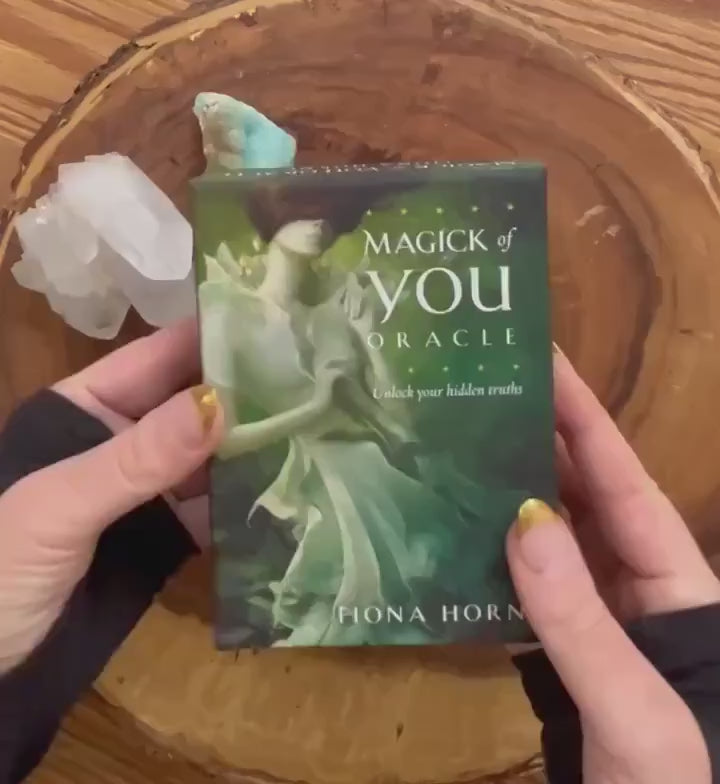 Magick of You Oracle Deck, Magic Oracle Cards With Guidebook for Beginner, Witch Gift Magic Lover, Divination Tool, Occult Tarot Reading